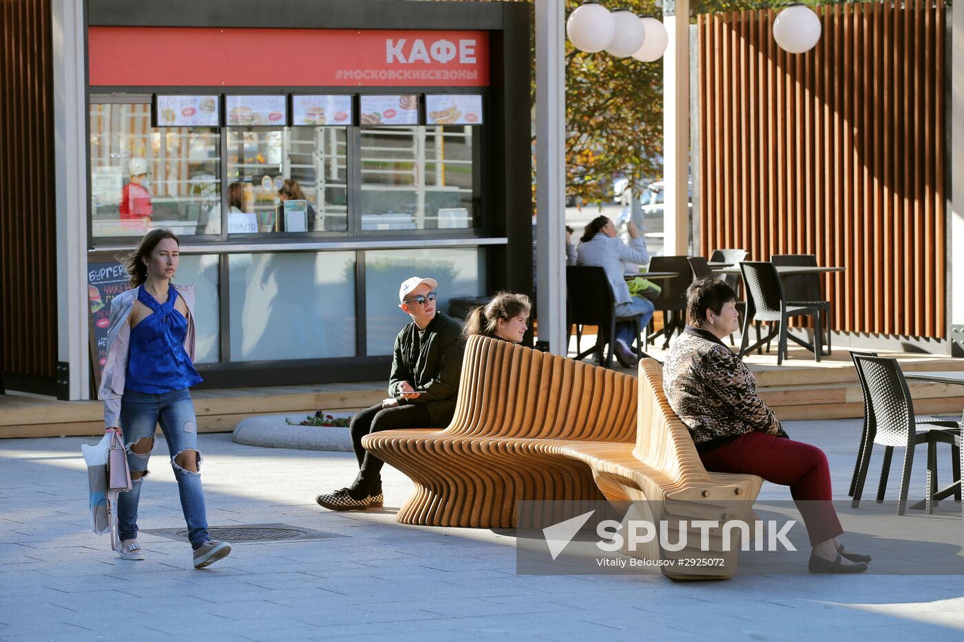 Novy Arbat Street after renovation