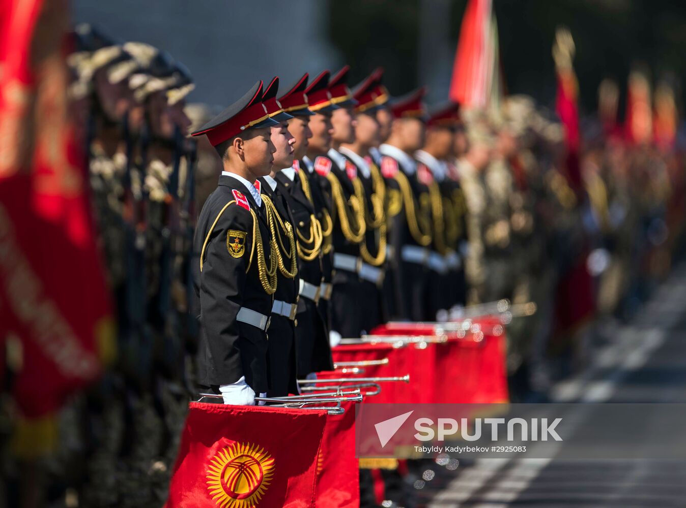Celebrations of Kyrgyzstan's 25th independence anniversary in Bishkek