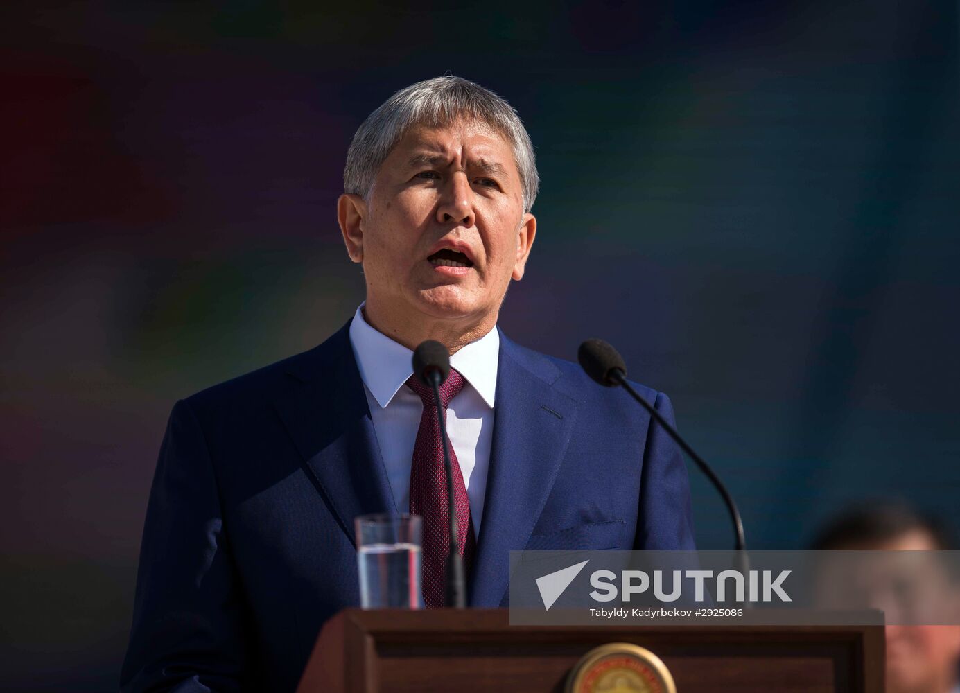 Celebrations of Kyrgyzstan's 25th independence anniversary in Bishkek