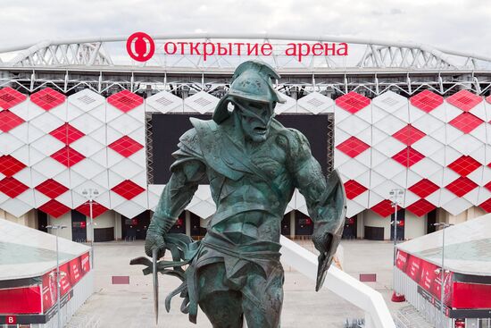 Otkrytiye Arena Stadium in Moscow