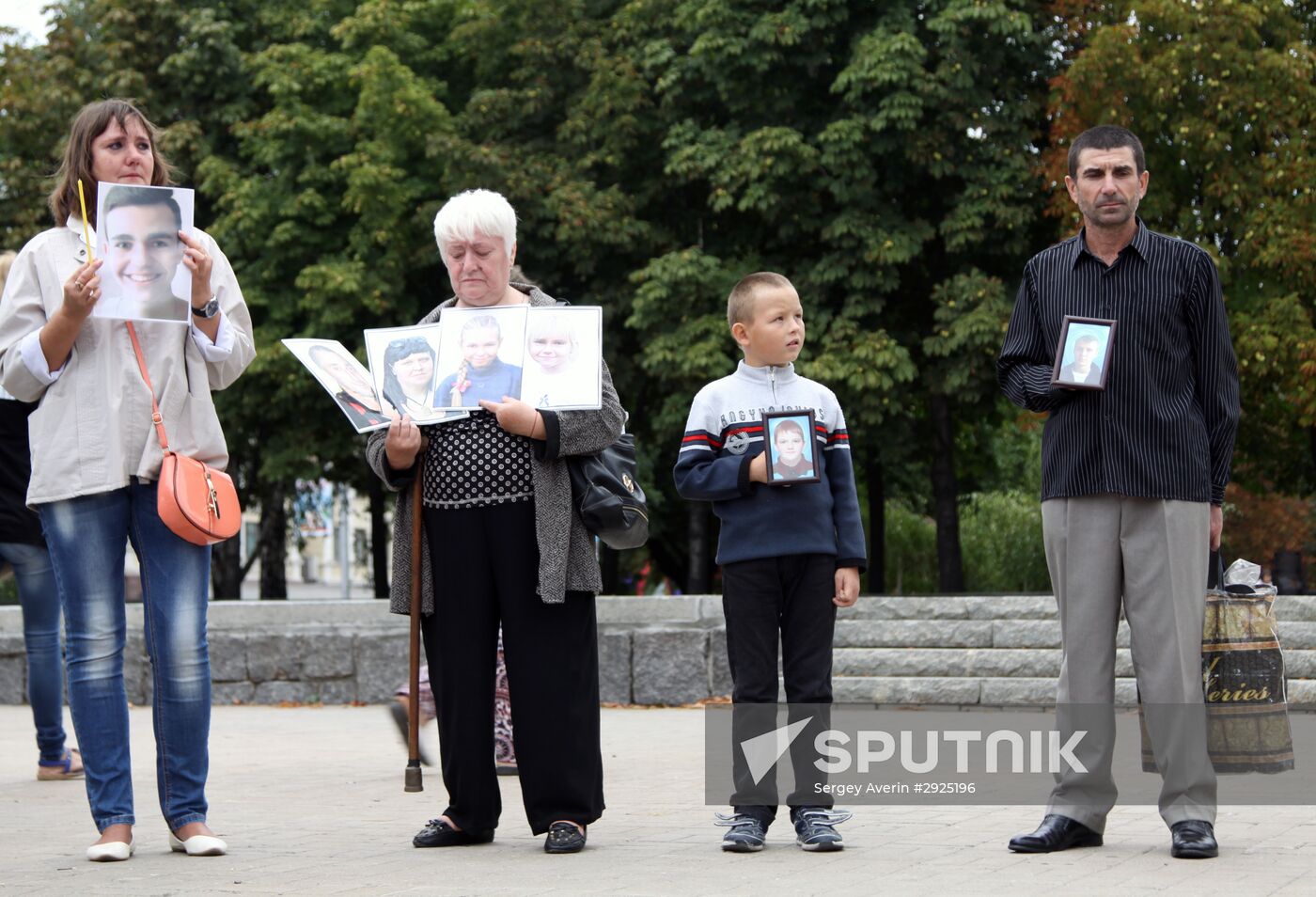 Commemorative event "They will not hear the last bell" in Donetsk