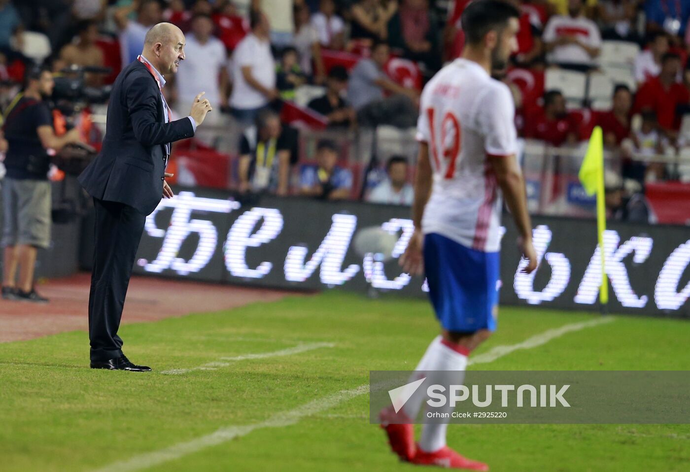 Turkey vs. Russia friendly football match