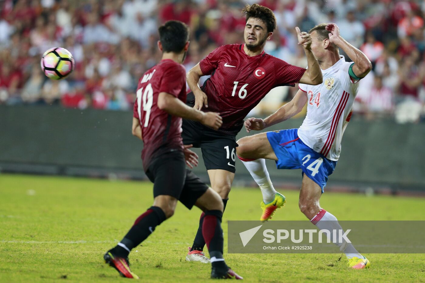 Turkey vs. Russia friendly football match