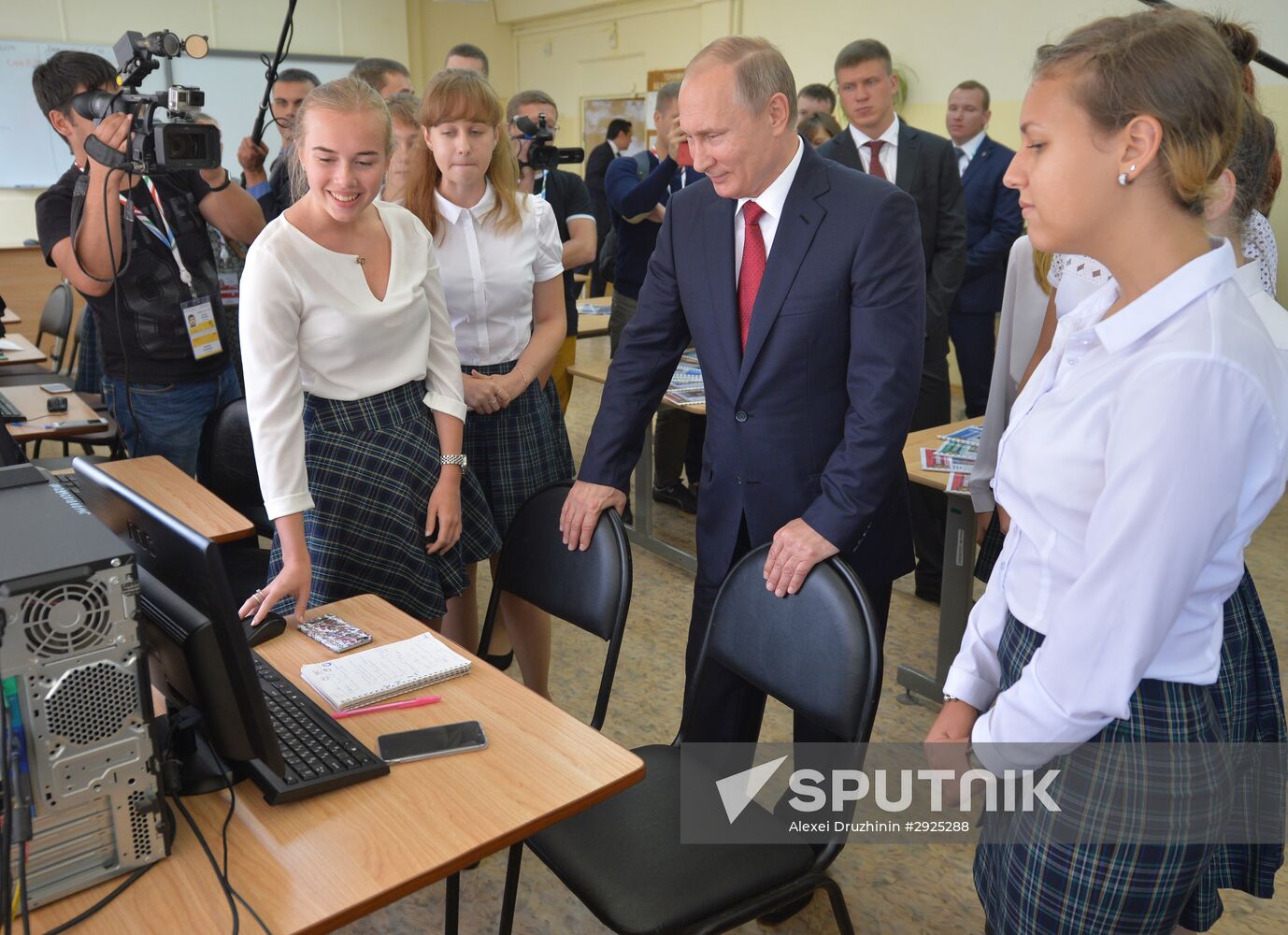 Vladimir Putin visits Far Eastern Federal District
