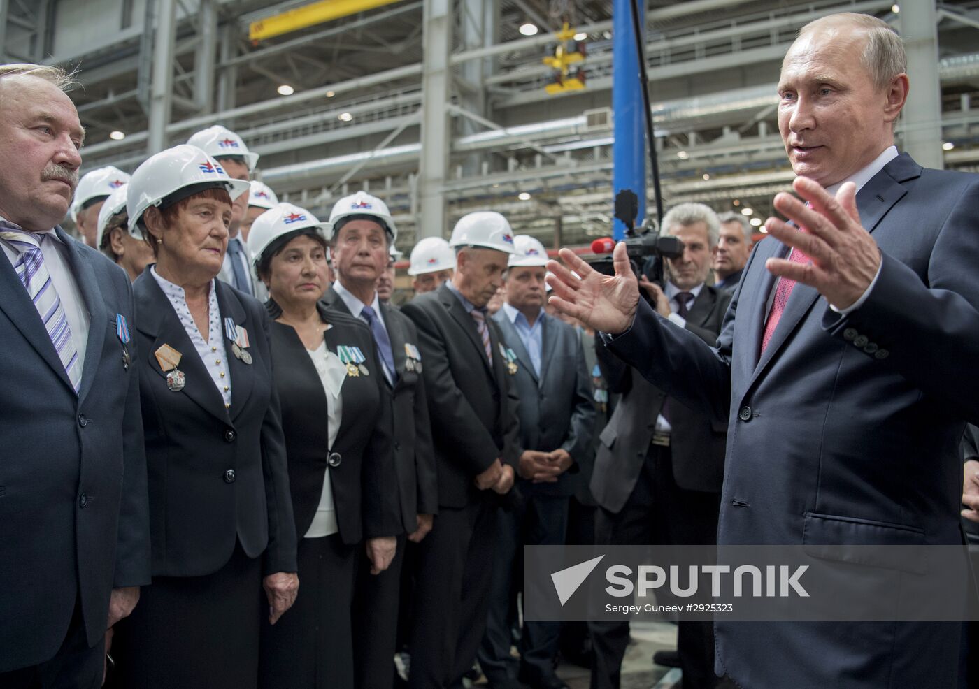 Vladimir Putin visits Far Eastern Federal District