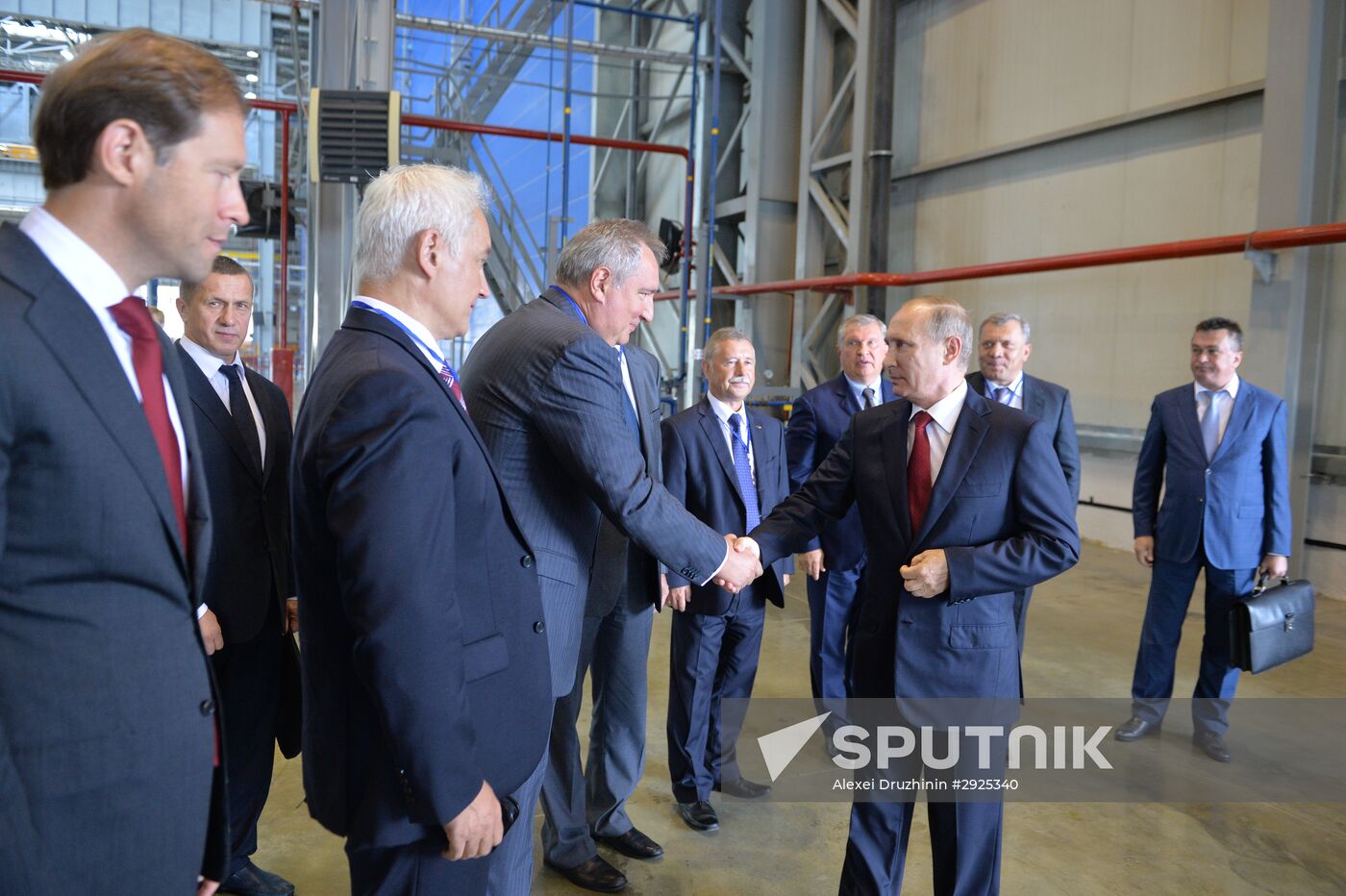 Vladimir Putin visits Far Eastern Federal District