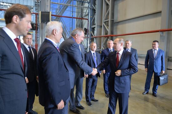 Vladimir Putin visits Far Eastern Federal District