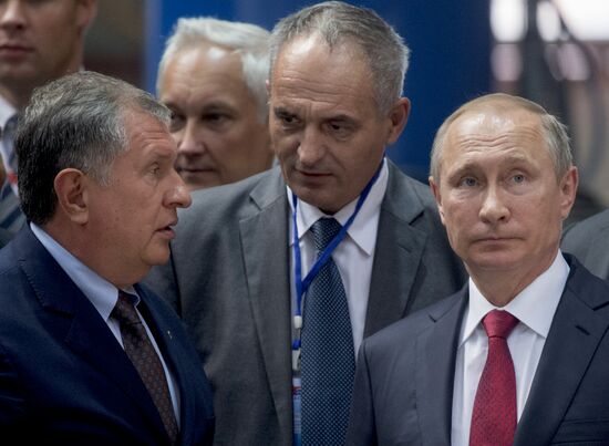 Vladimir Putin visits Far Eastern Federal District