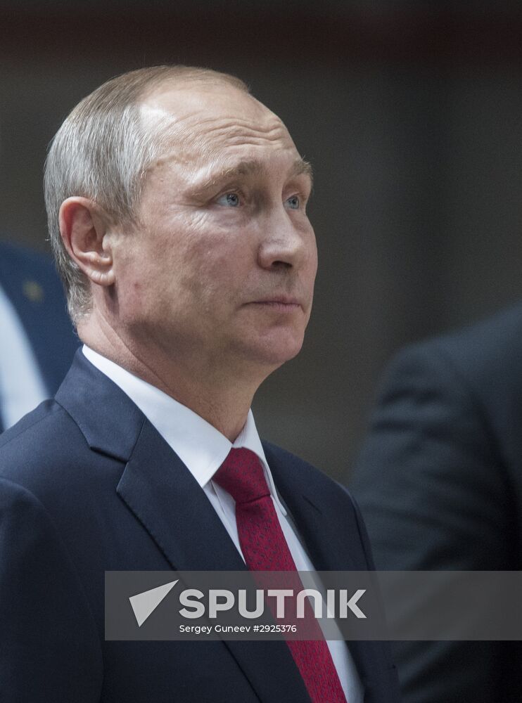 Vladimir Putin visits Far Eastern Federal District