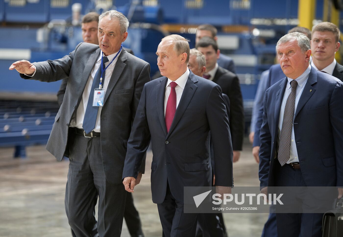 Vladimir Putin visits Far Eastern Federal District