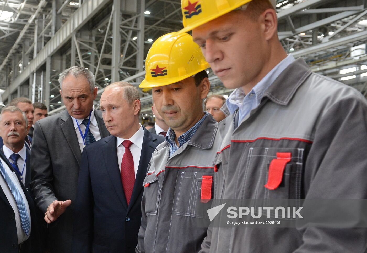 Vladimir Putin visits Far Eastern Federal District