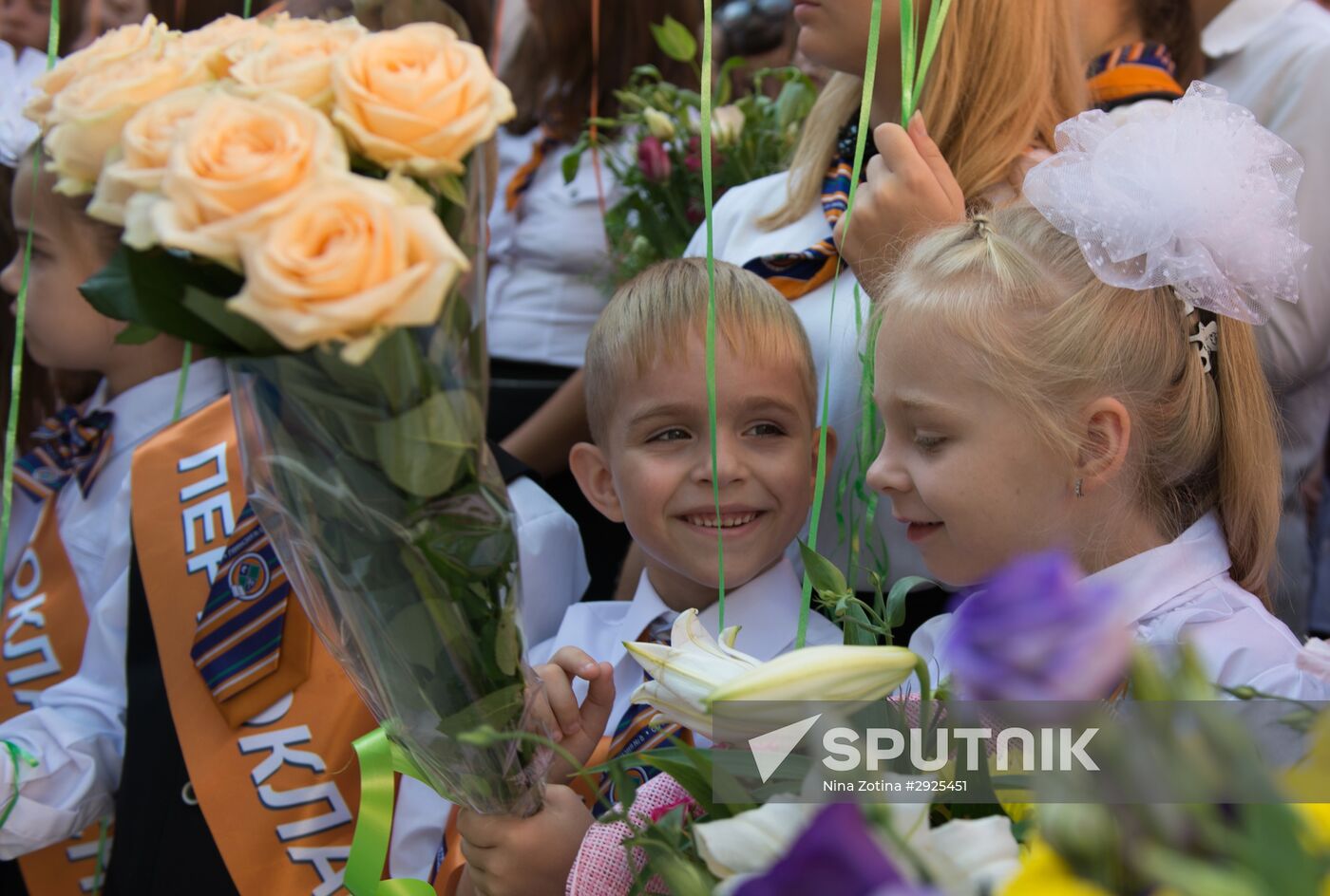 School year starts in Russia