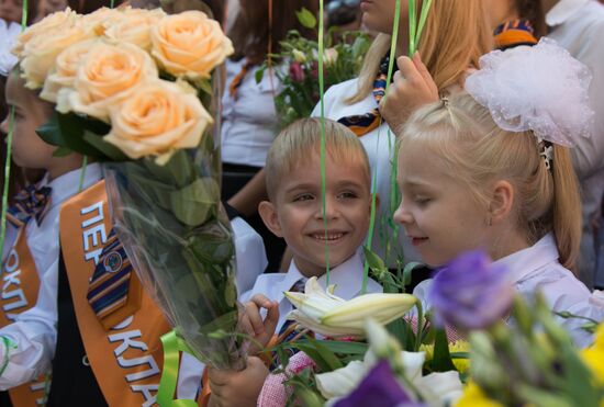 School year starts in Russia