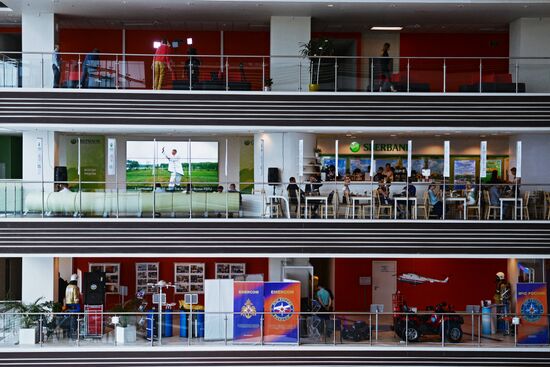 Preparations for the opening of the Eastern Economic Forum