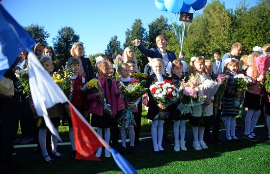 School year starts in Russia