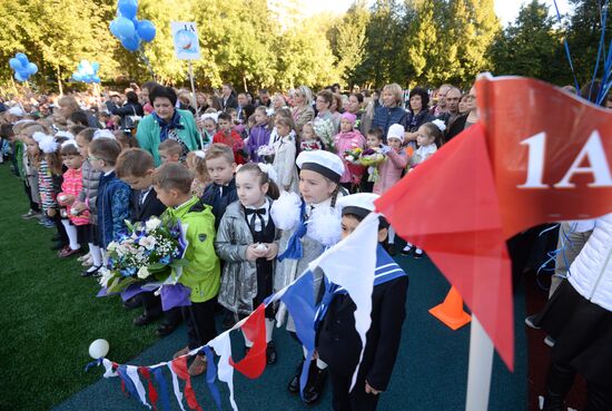 School year starts in Russia