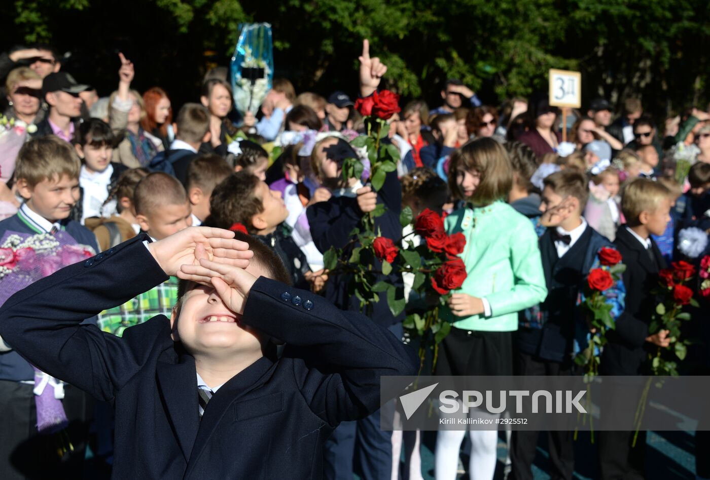 School year starts in Russia