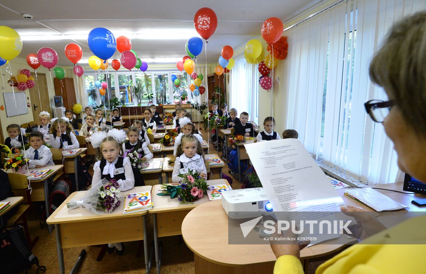 School year starts in Russia