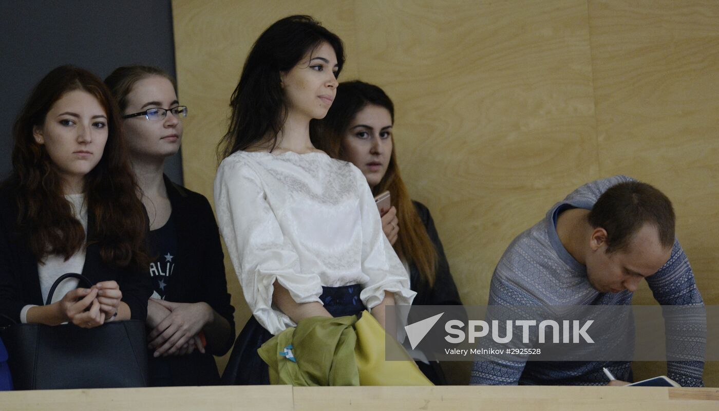 Foreign Minister Sergey Lavrov meets MGIMO students and faculty