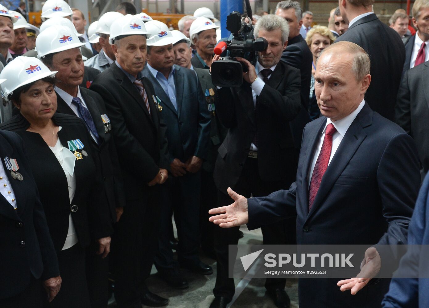 Vladimir Putin visits Far Eastern Federal District