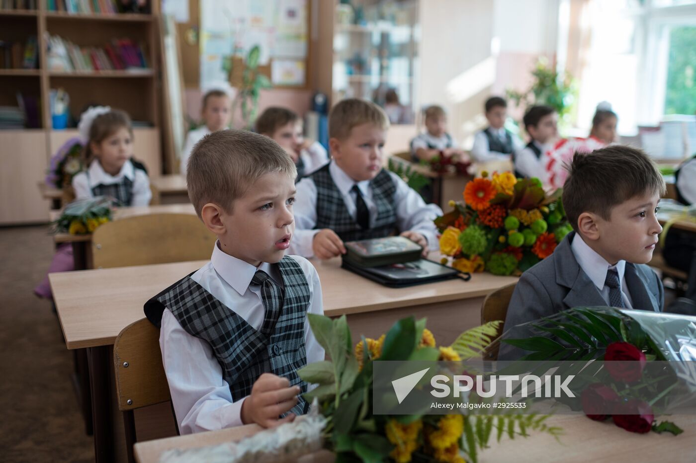 School year starts in Russia