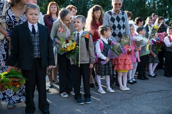 School year starts in Russia