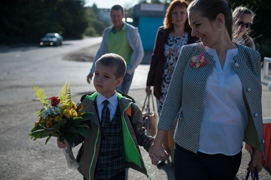 School year starts in Russia