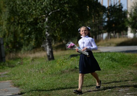 School year starts in Russia