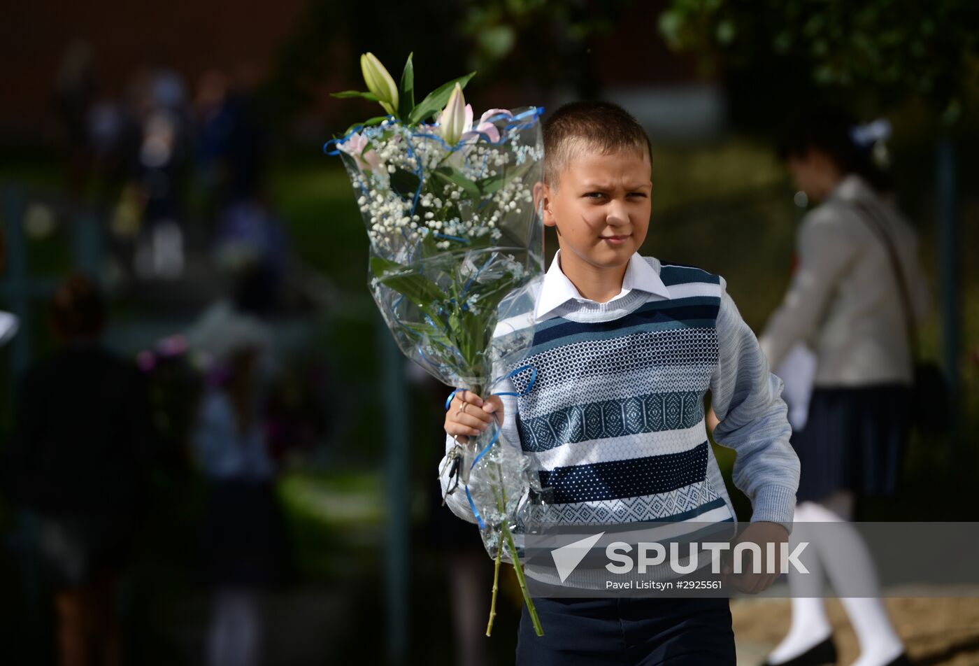 School year starts in Russia