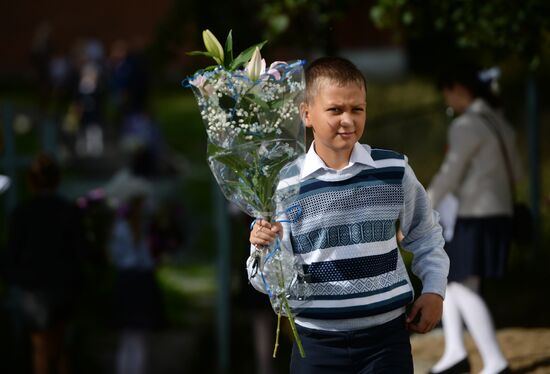 School year starts in Russia