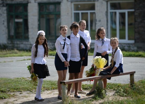 School year starts in Russia