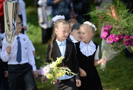 School year starts in Russia