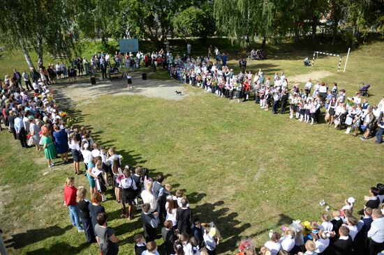 School year starts in Russia