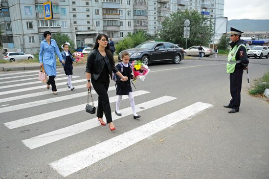 School year starts in Russia