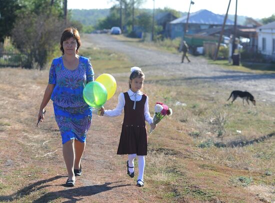 School year starts in Russia