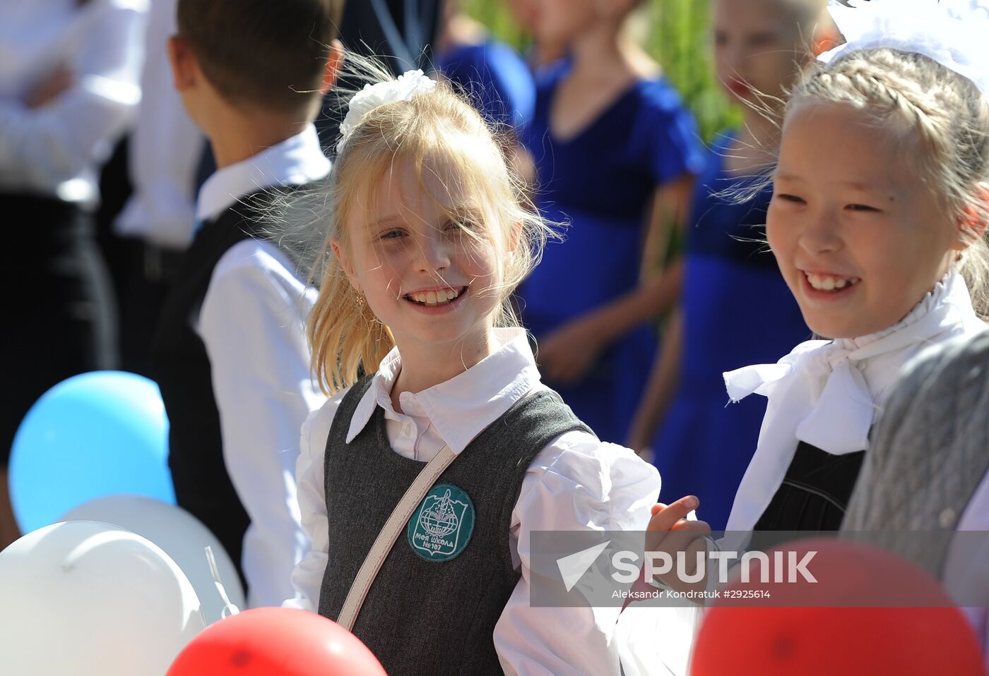 School year starts in Russia