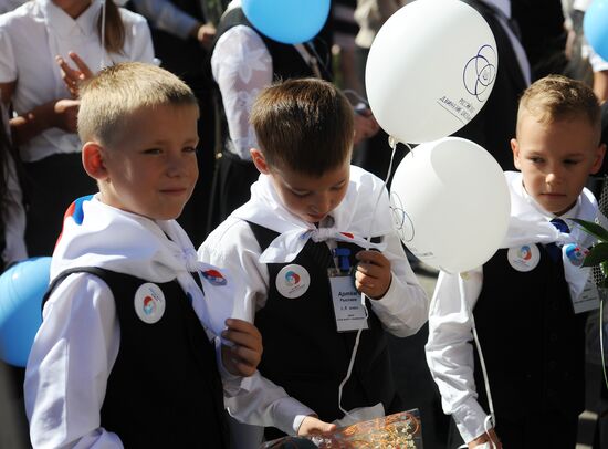 School year starts in Russia