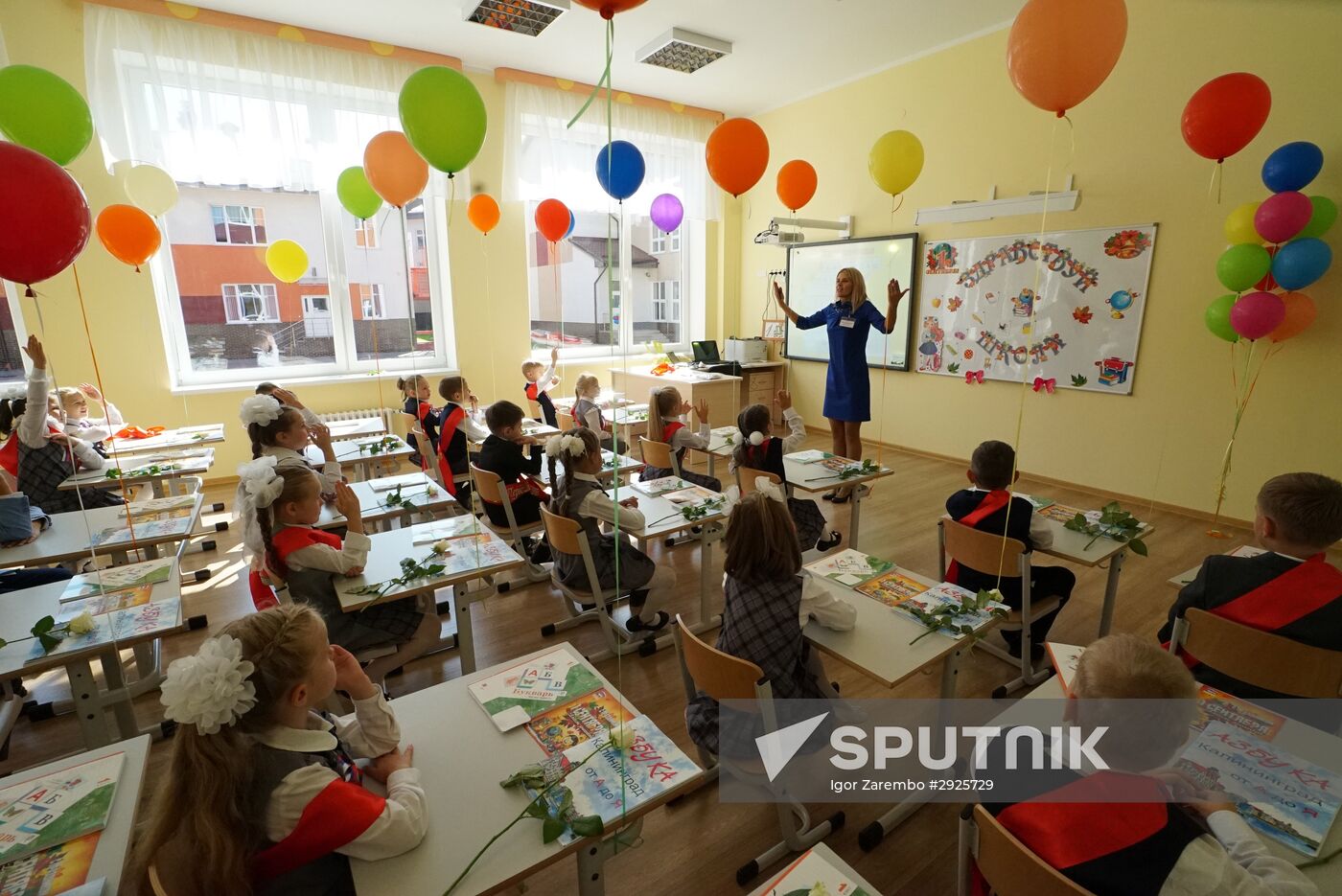 School year starts in Russia