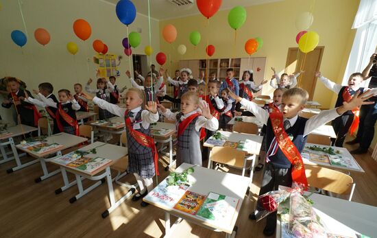 School year starts in Russia