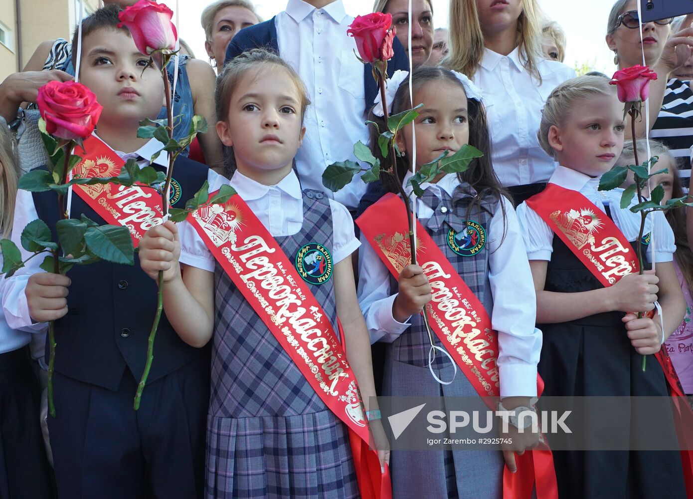 School year starts in Russia