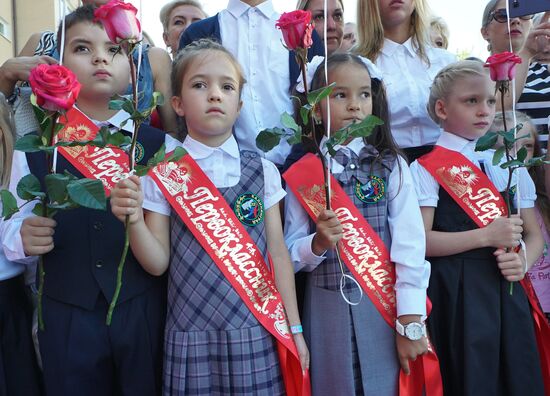 School year starts in Russia