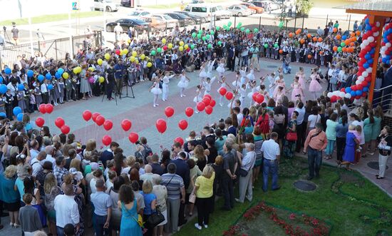 School year starts in Russia