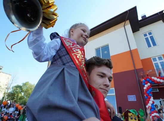 School year starts in Russia