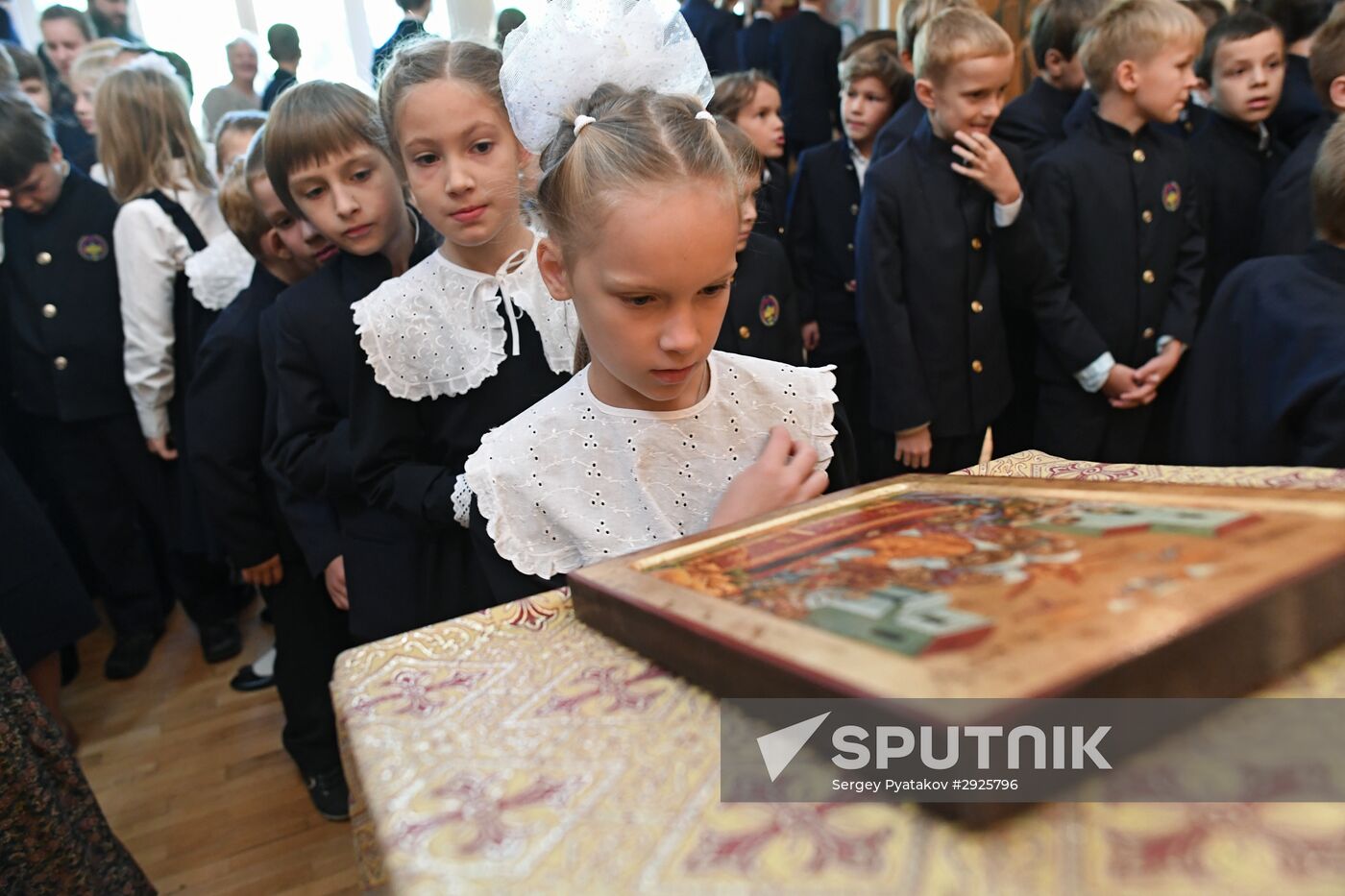 September 1 at Orthodox St.Peter school in Moscow