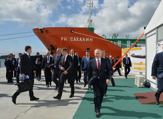 President Vladimir Putin visits Far Eastern Federal District
