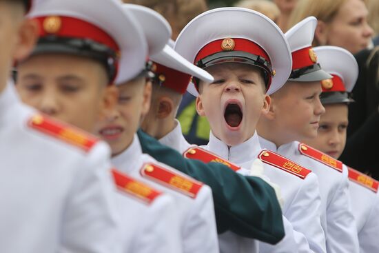 School year begins in Russian schools