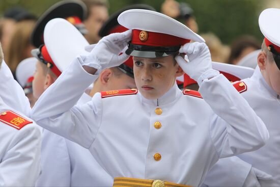 School year begins in Russian schools
