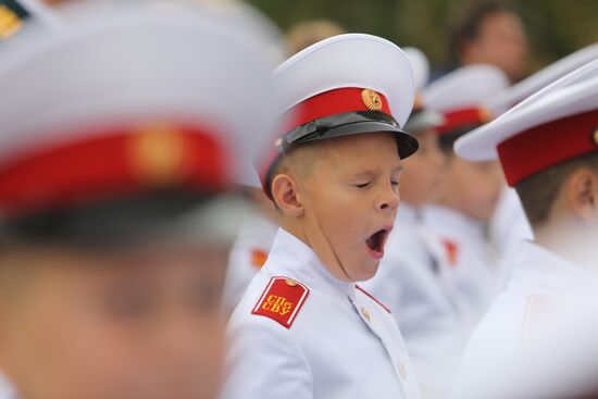 School year begins in Russian schools
