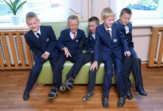School year starts in Russia
