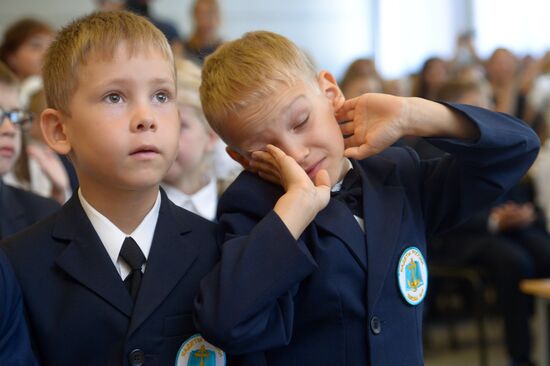 School year starts in Russia